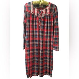 Vintage Christmas Nightgown Dress